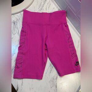 Nike Women's Fuchsia Bike Shorts